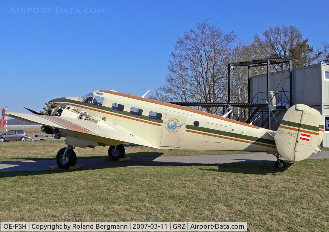 OE-FSH, 1946 Beech D18S C/N A-288, Beech 18
