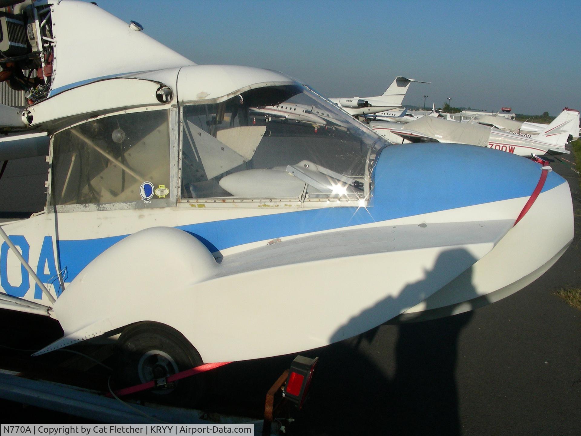 N770A, 1991 Avid Flyer Amphibian C/N 77A, Nose
