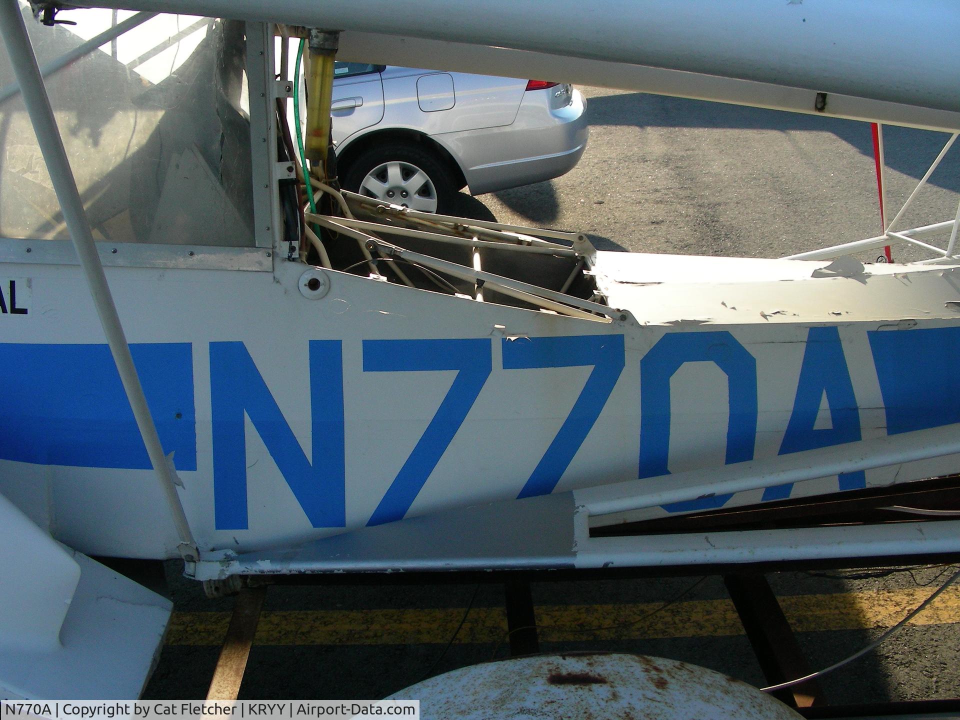 N770A, 1991 Avid Flyer Amphibian C/N 77A, Body