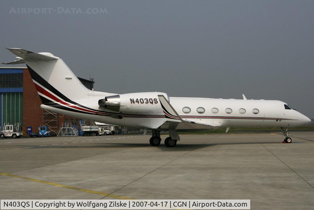 N403QS, 2000 Gulfstream Aerospace G-IV C/N 1403, visitor