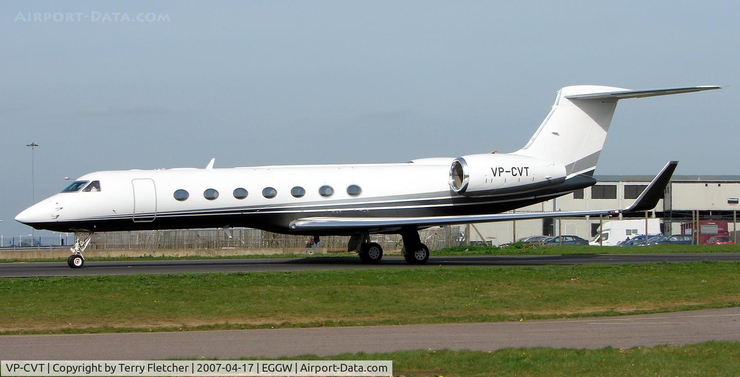 VP-CVT, 2006 Gulfstream Aerospace GV-SP (G550) C/N 5102, Gulfstream G550
