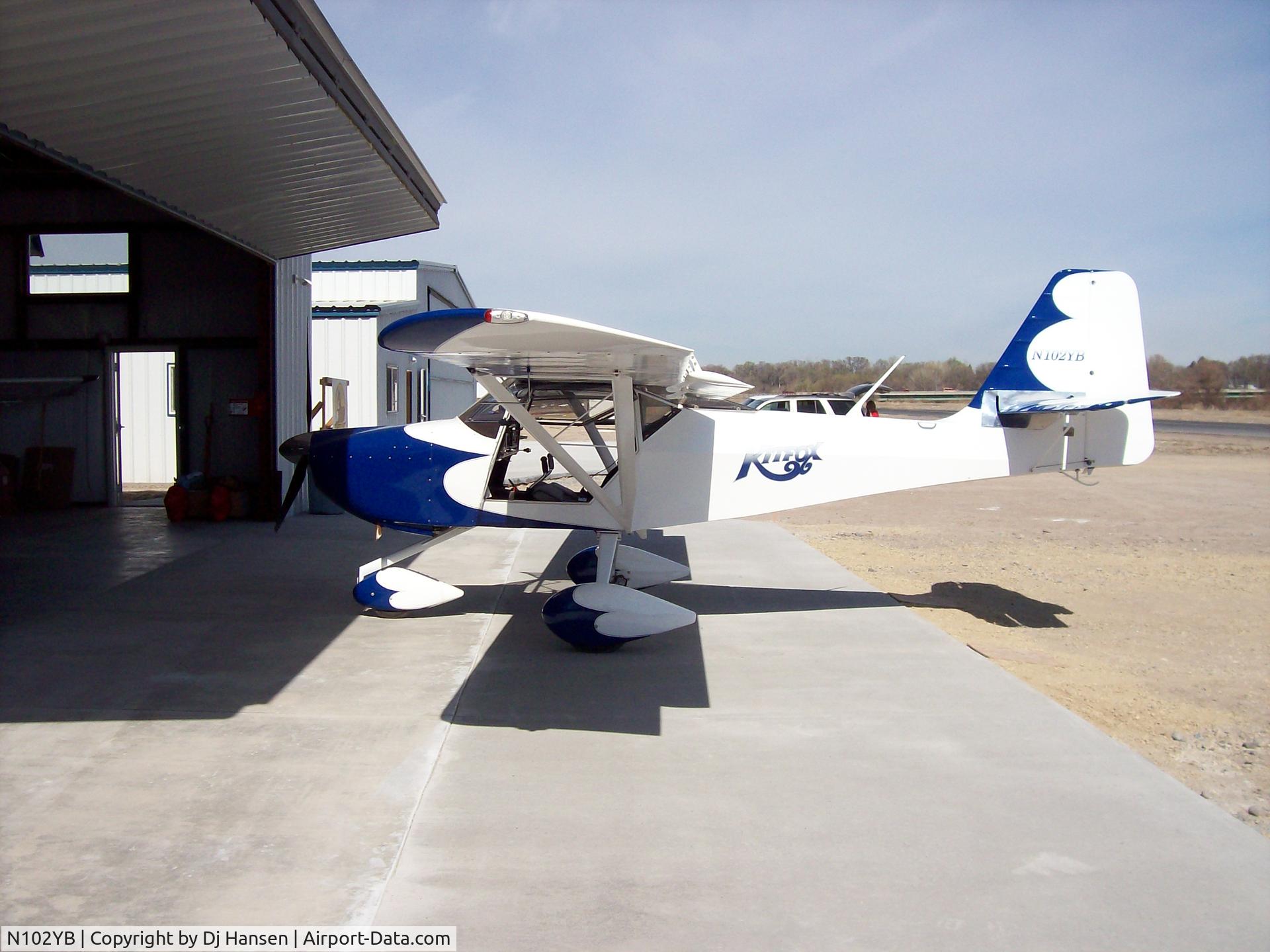 N102YB, 2003 Skystar Kitfox Series 7 C/N S60101051, Homedale Id. at the kitfox hanger