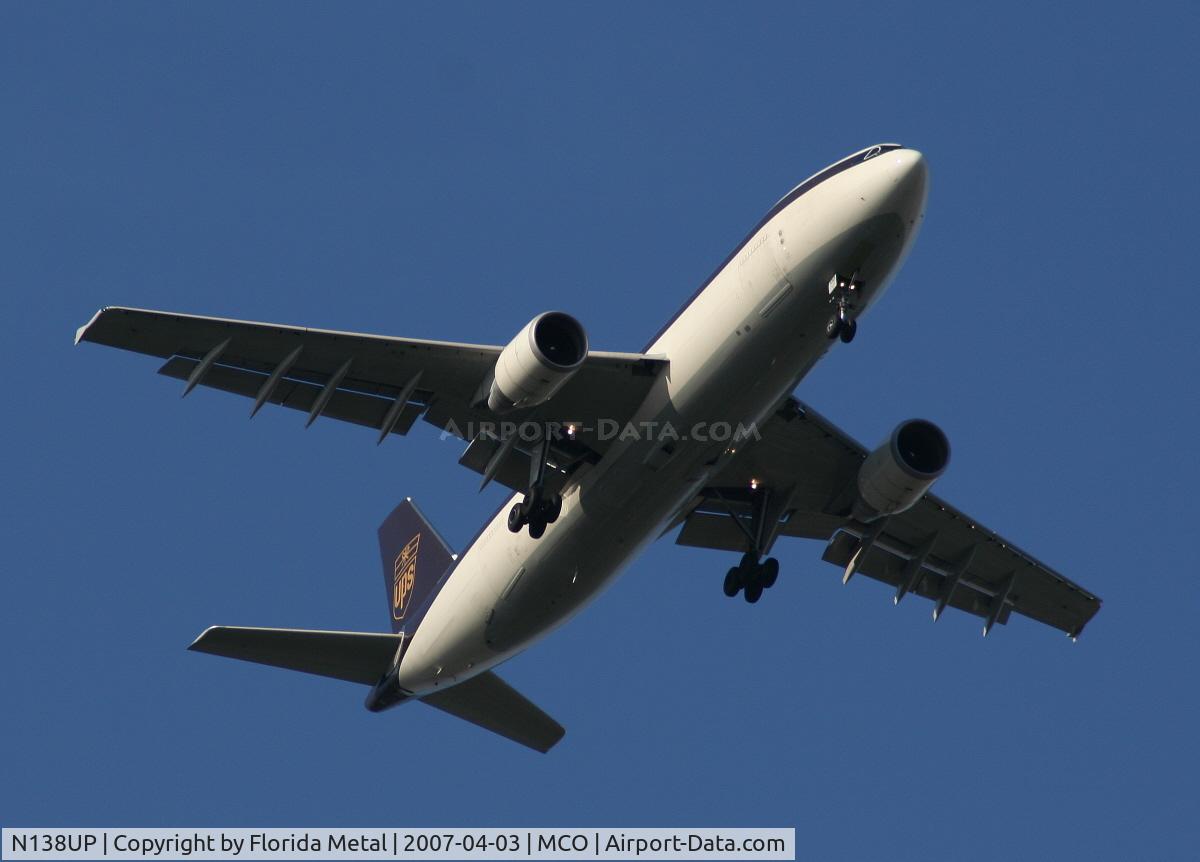 N138UP, 2001 Airbus A300F4-622R(F) C/N 0821, UPS