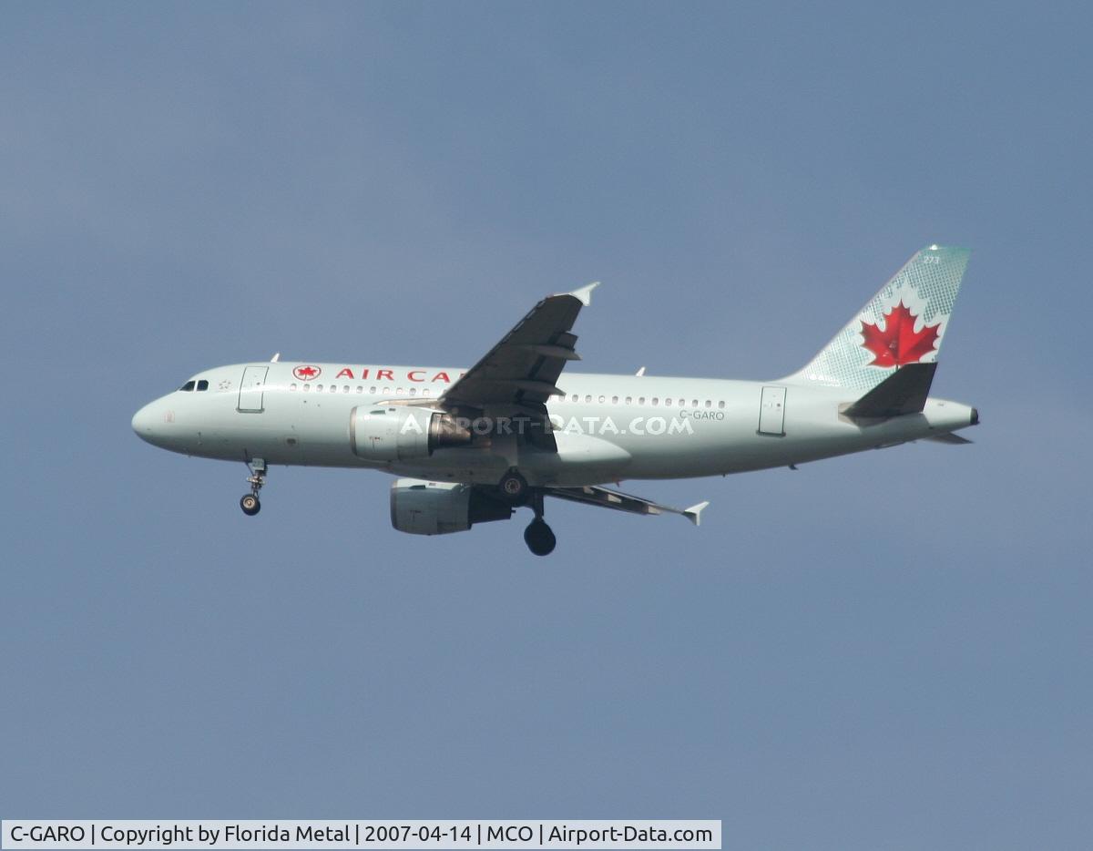 C-GARO, 1997 Airbus A319-114 C/N 757, Air Canada