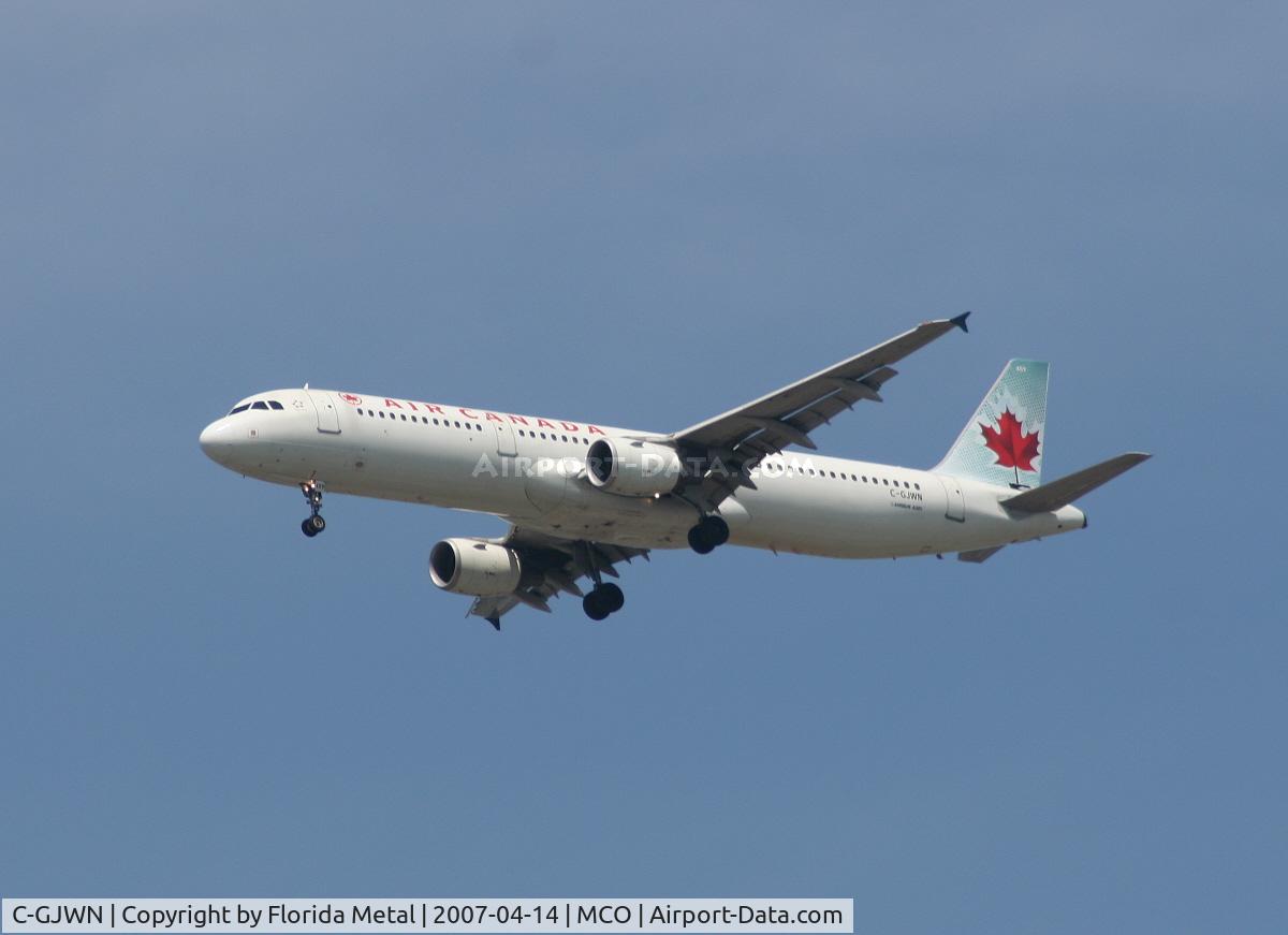 C-GJWN, 2002 Airbus A321-211 C/N 1783, Air Canada