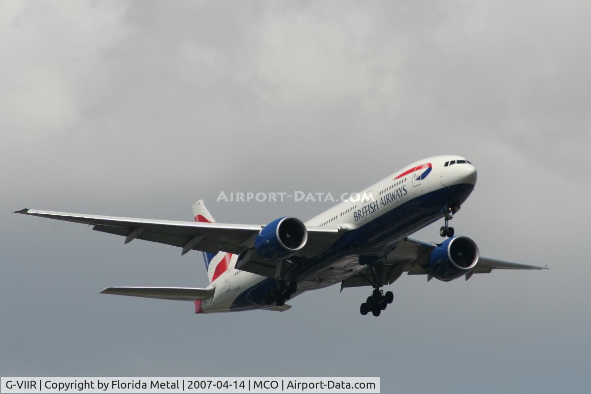 G-VIIR, 1999 Boeing 777-236 C/N 29322, British
