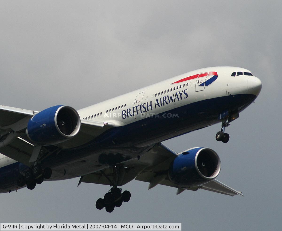 G-VIIR, 1999 Boeing 777-236 C/N 29322, British