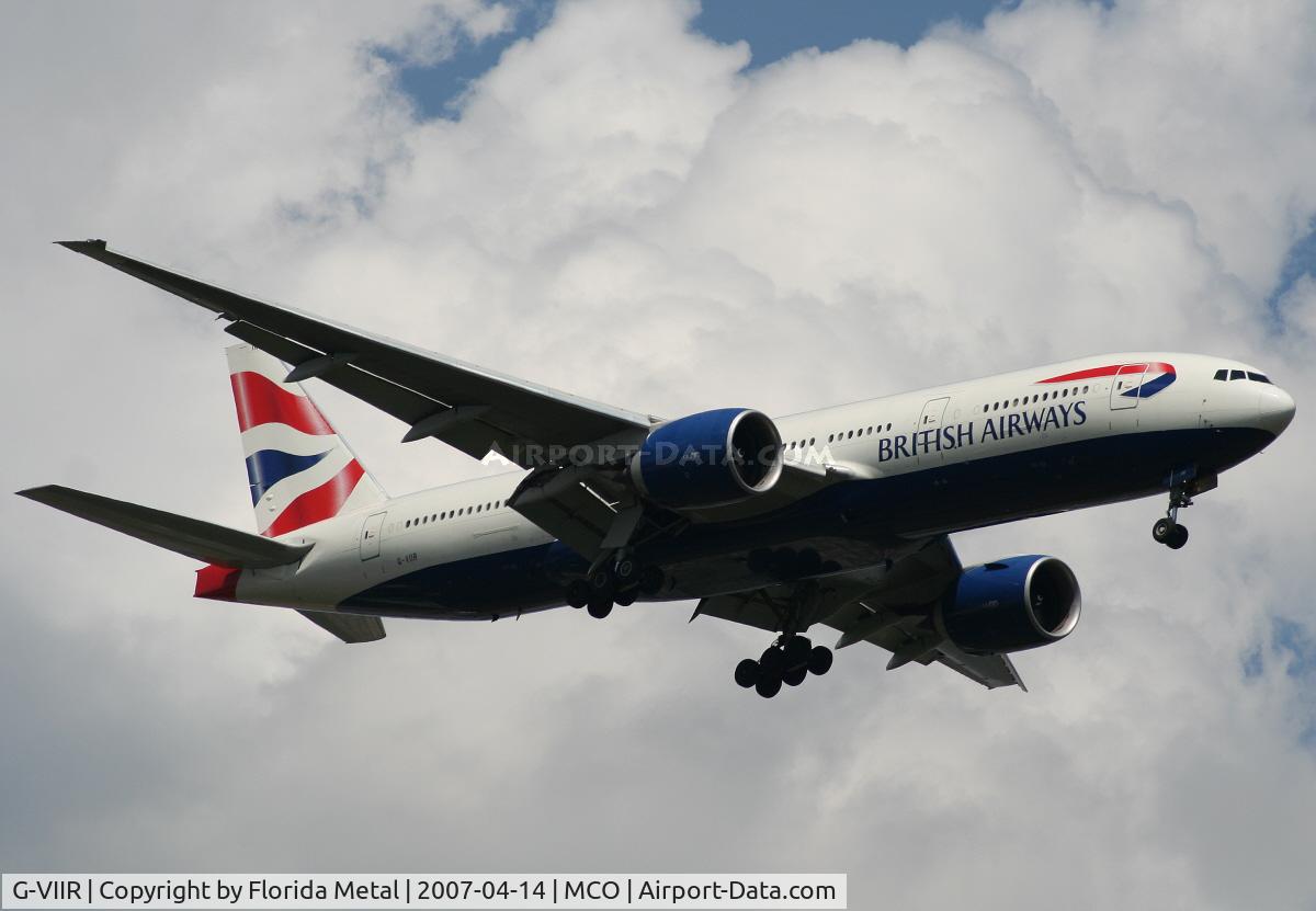 G-VIIR, 1999 Boeing 777-236 C/N 29322, British