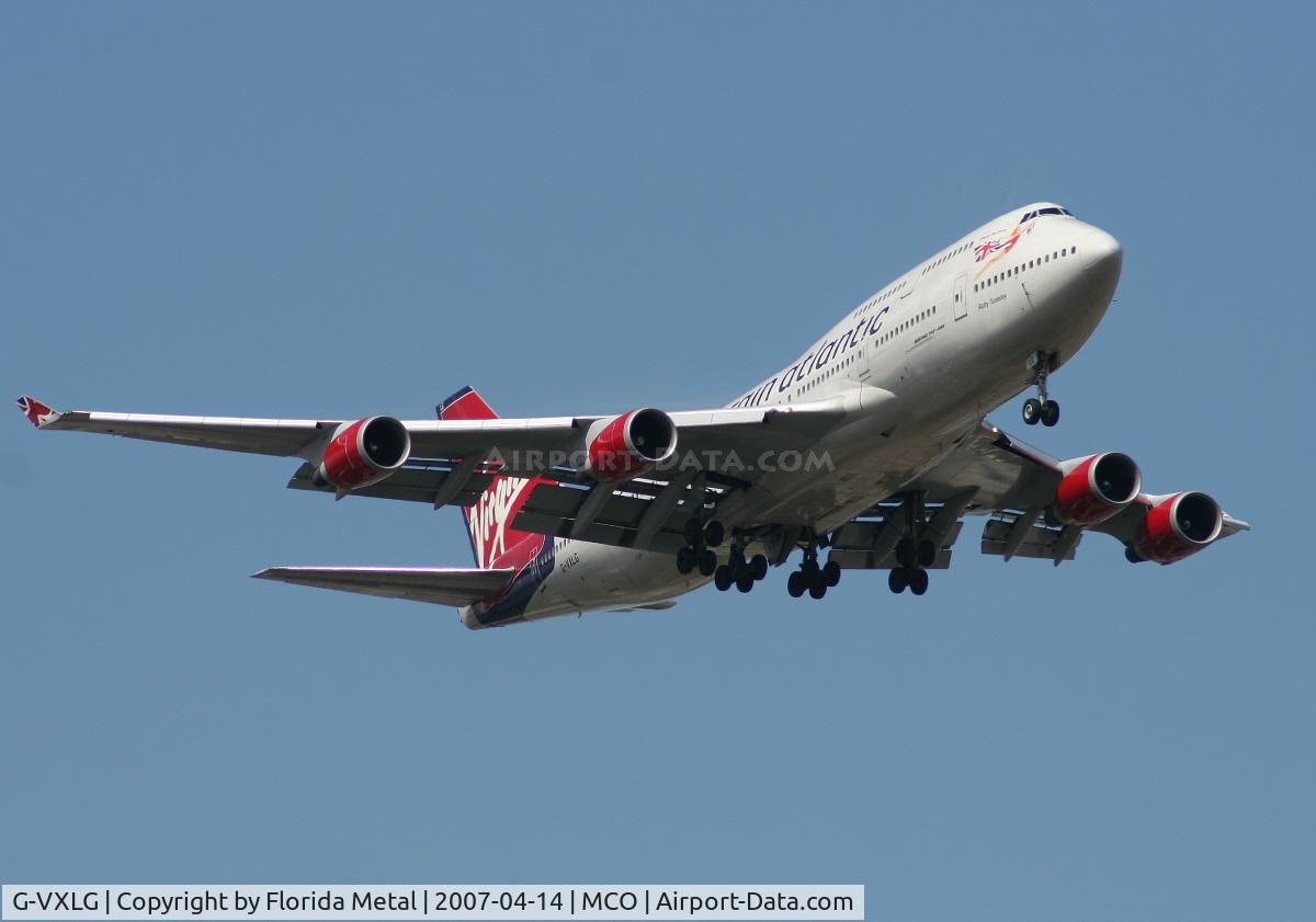 G-VXLG, 1998 Boeing 747-41R C/N 29406, Virgin