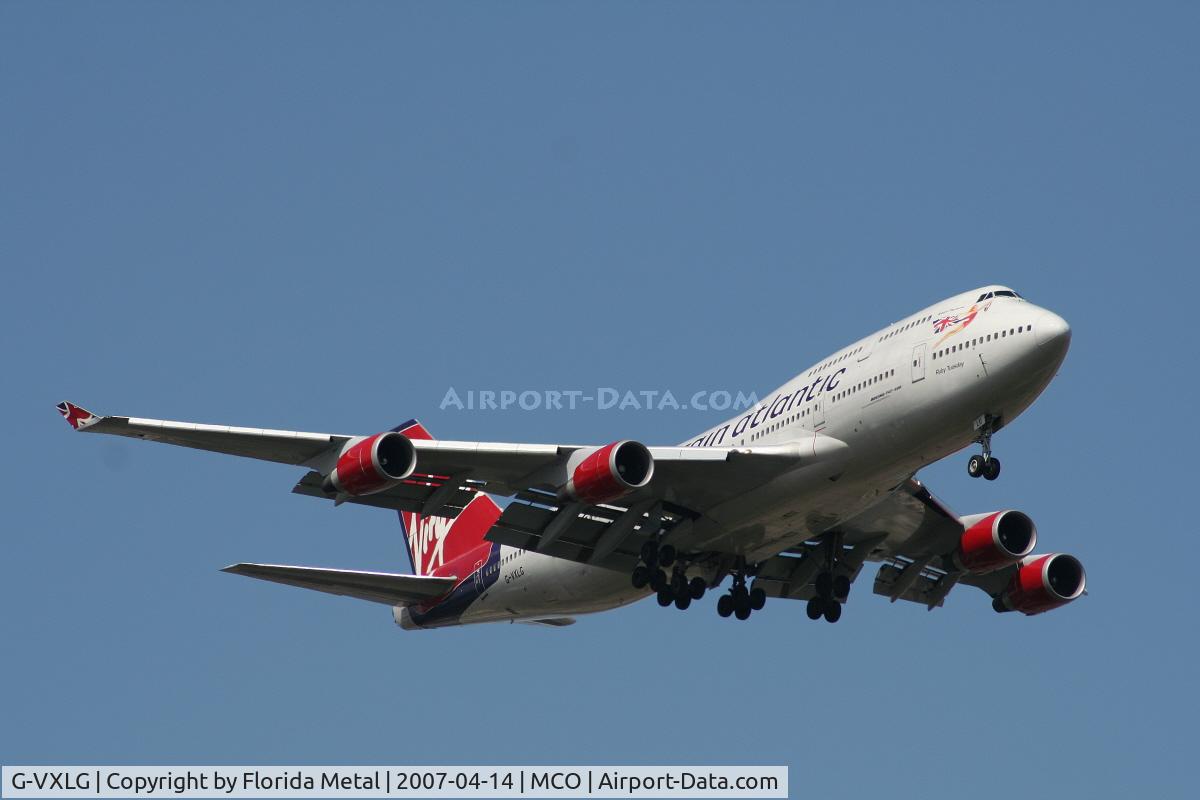 G-VXLG, 1998 Boeing 747-41R C/N 29406, Virgin