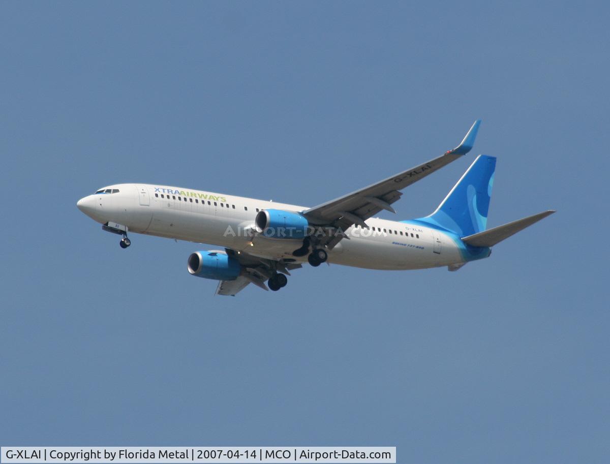 G-XLAI, 2006 Boeing 737-8Q8 C/N 30702, Xtra