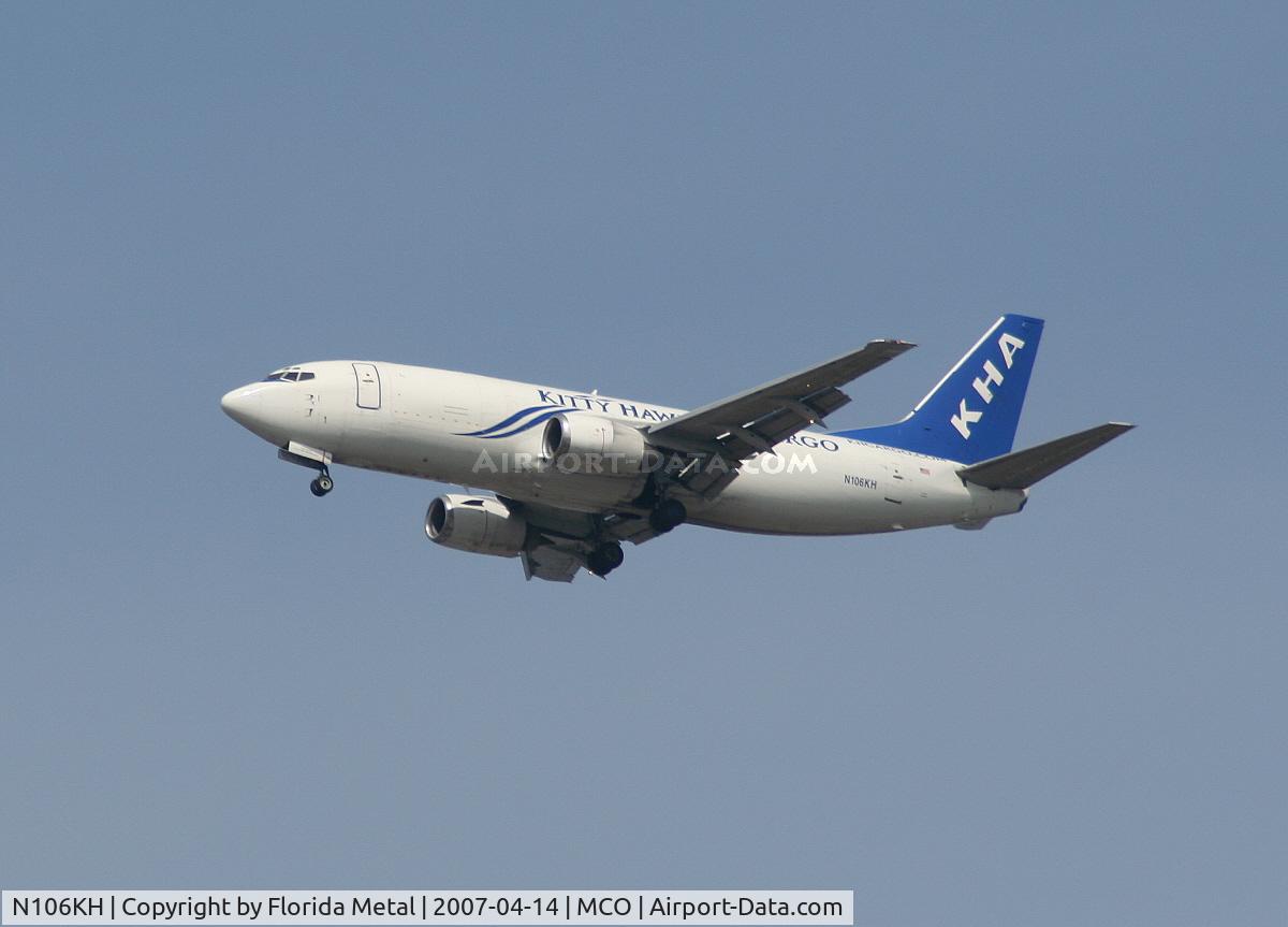 N106KH, 1991 Boeing 737-3Y0 C/N 24916, Kitty Hawk