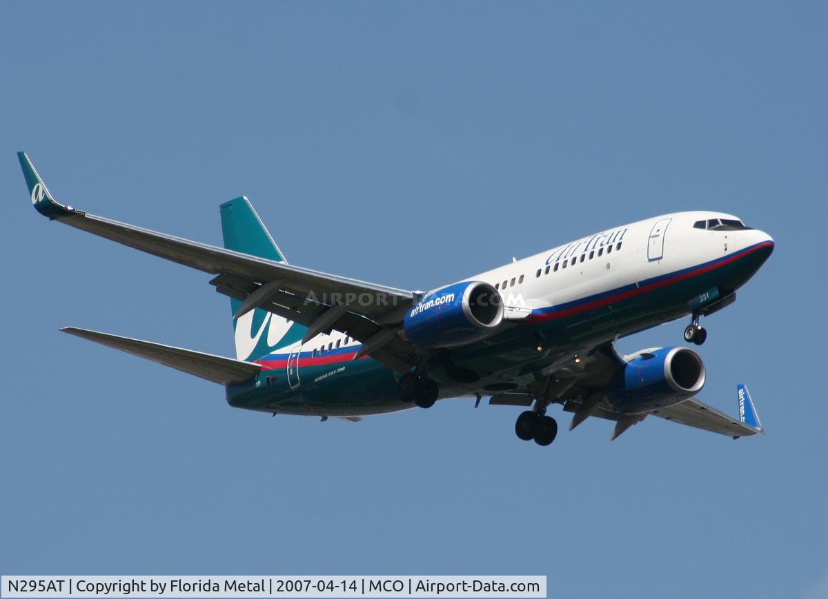 N295AT, 2006 Boeing 737-76N C/N 32677, Air Tran