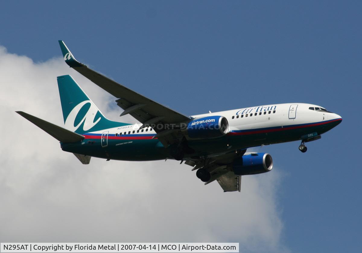 N295AT, 2006 Boeing 737-76N C/N 32677, Air Tran