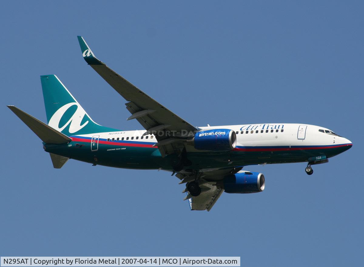 N295AT, 2006 Boeing 737-76N C/N 32677, Air Tran