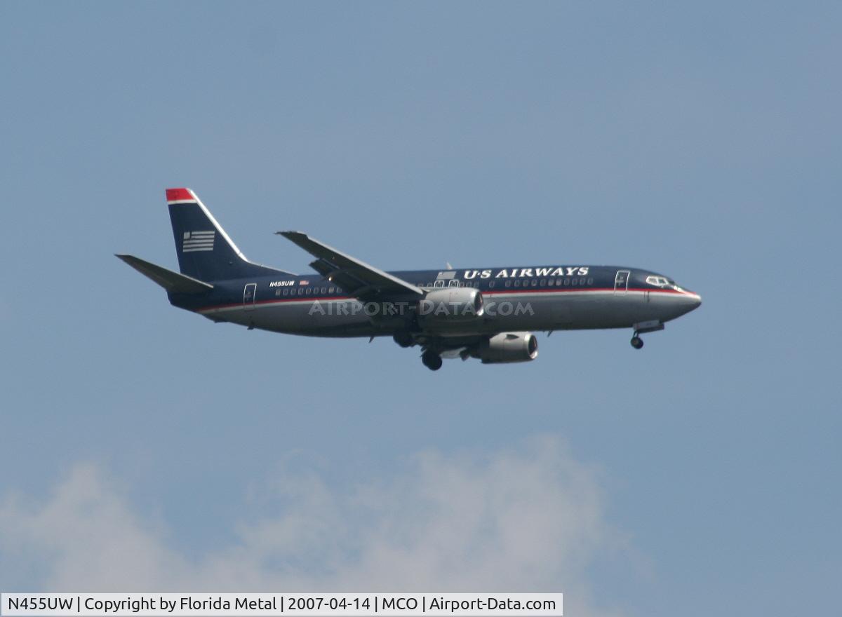 N455UW, 1991 Boeing 737-4B7 C/N 24997, US