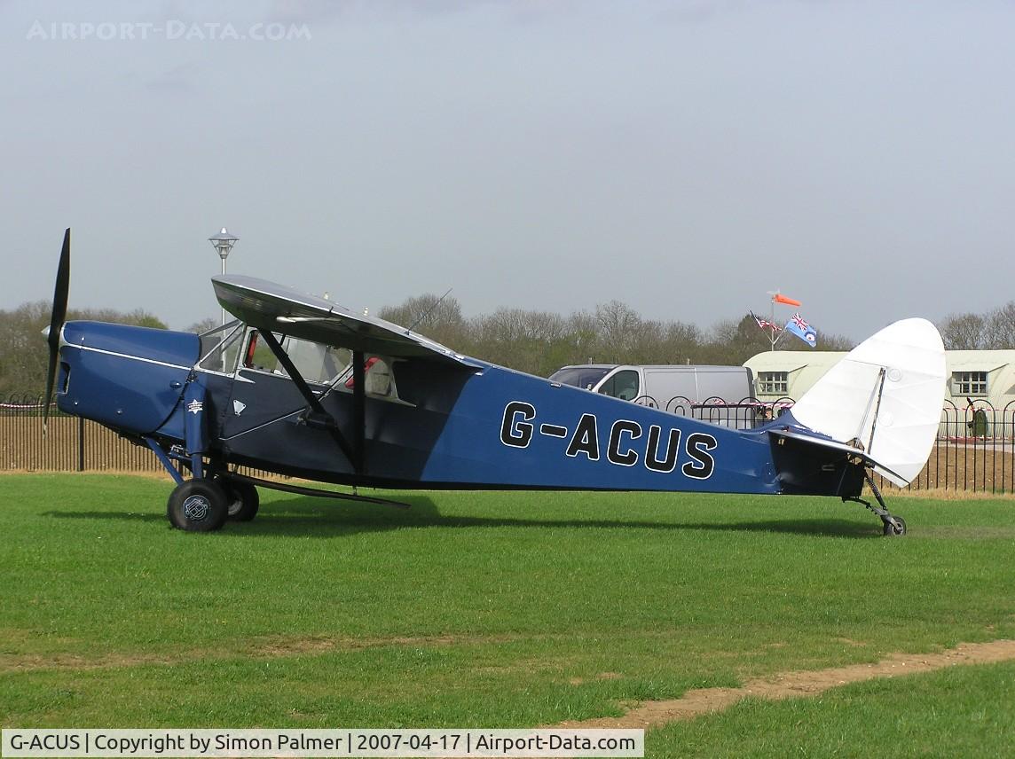 G-ACUS, 1934 De Havilland DH.85 Leopard Moth C/N 7082, Leopard Moth visiting Sywell