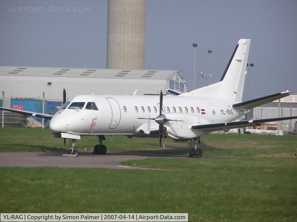 YL-RAG, 1986 Saab SF340A(F) C/N 340A-052, SAAB 340 at East Midlands