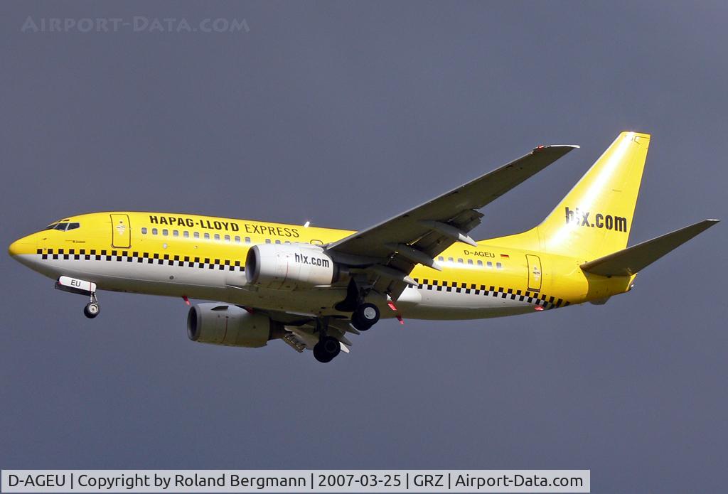 D-AGEU, 1998 Boeing 737-75B C/N 28104, Boeing 737-75B