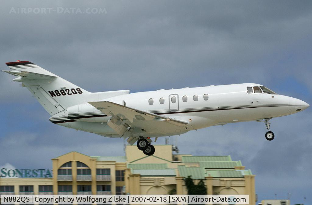N882QS, 2000 Raytheon Hawker 800XP C/N 258482, visitor