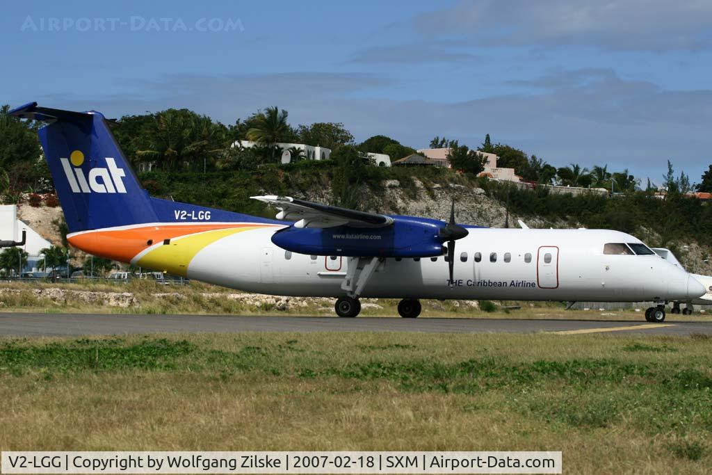 V2-LGG, 1995 De Havilland Canada DHC-8-311B Dash 8 C/N 404, visitor