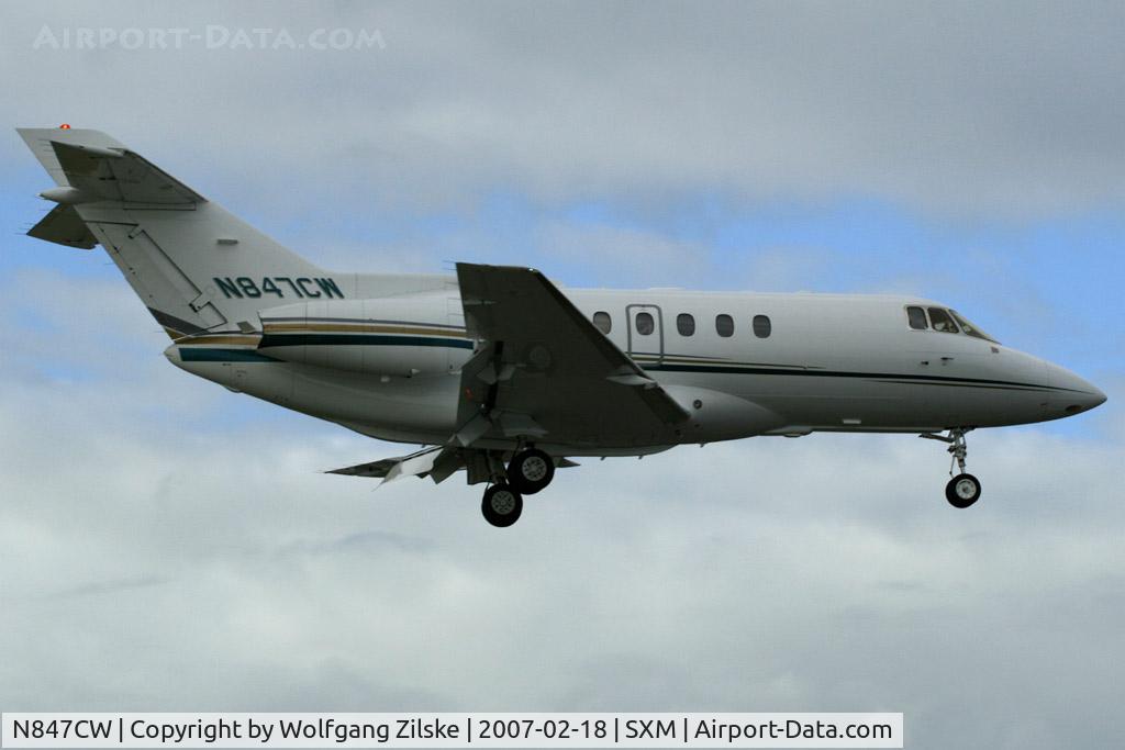 N847CW, 2003 Raytheon Hawker 800XP C/N 258647, visitor