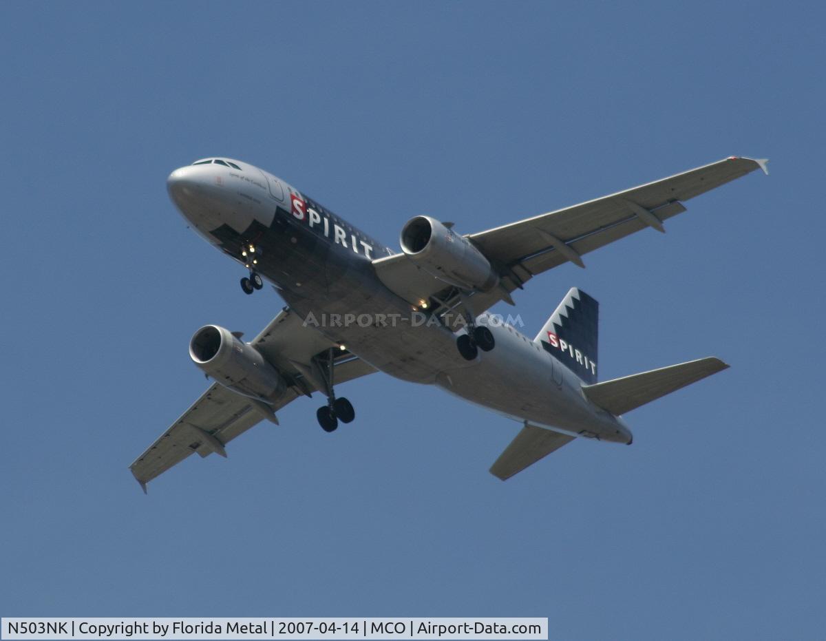 N503NK, 2005 Airbus A319-132 C/N 2470, Spirit