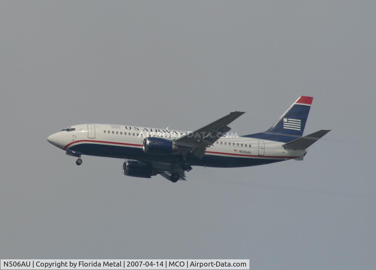 N506AU, 1987 Boeing 737-3B7 C/N 23381, US
