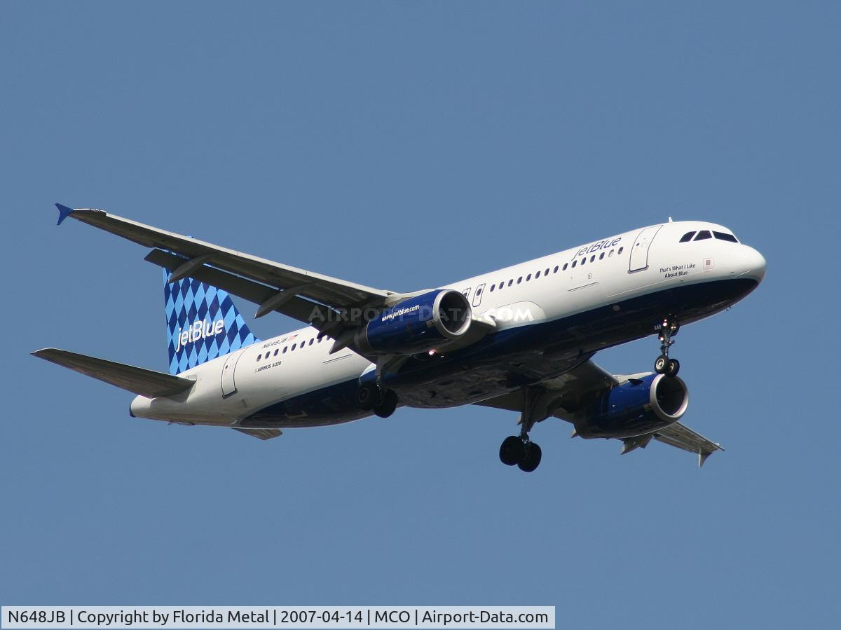 N648JB, 2006 Airbus A320-232 C/N 2970, Jet Blue