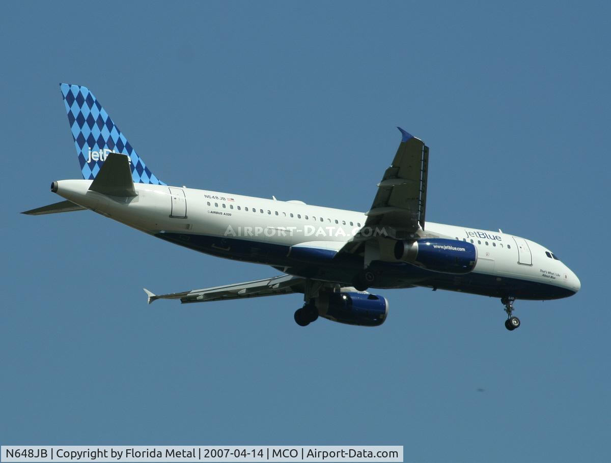 N648JB, 2006 Airbus A320-232 C/N 2970, Jet Blue