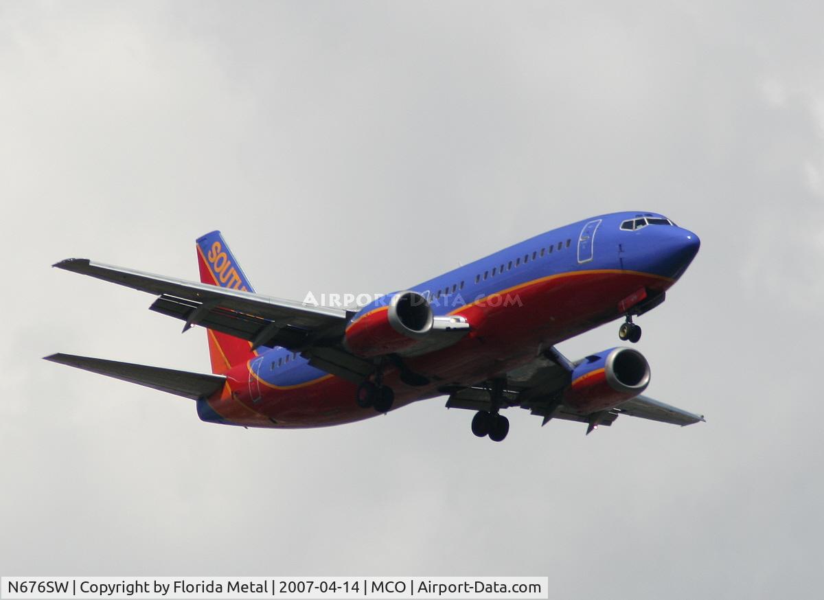 N676SW, 2000 Boeing 737-3A4 C/N 23288, Southwest