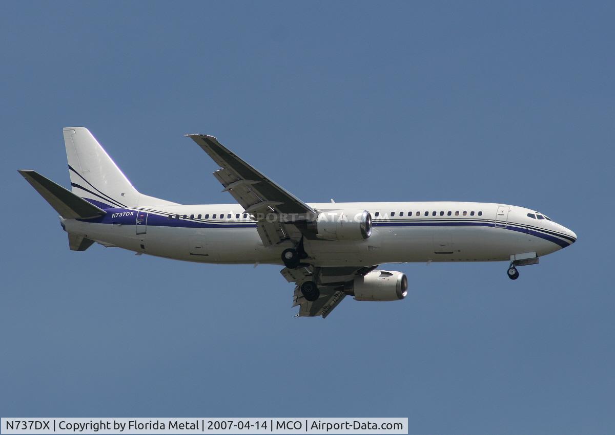 N737DX, 1990 Boeing 737-408 C/N 24804, Team Jet