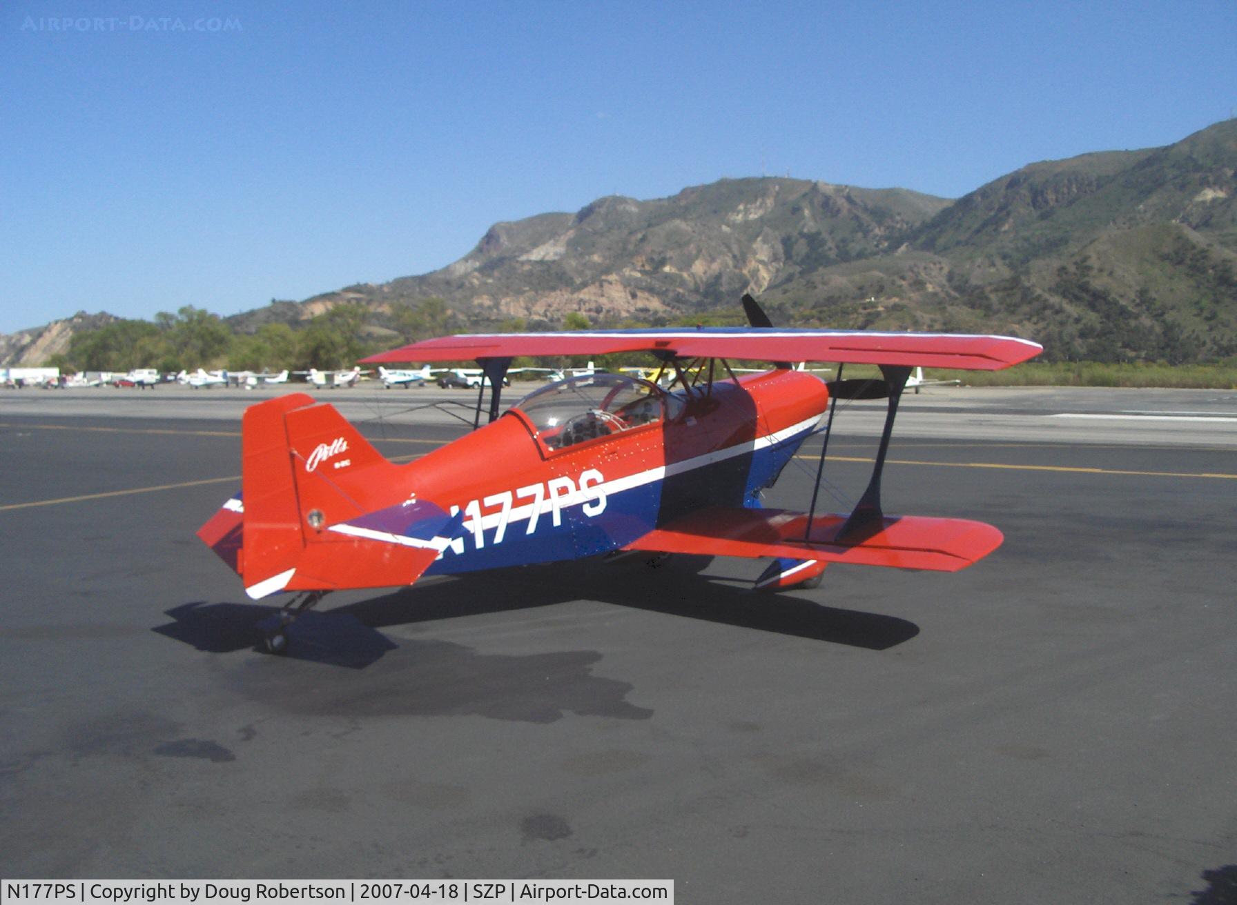 N177PS, 2000 Aviat Pitts S-2C Special C/N 6038, 2000 Aviat PITTS S-2C, Lycoming AEIO-540