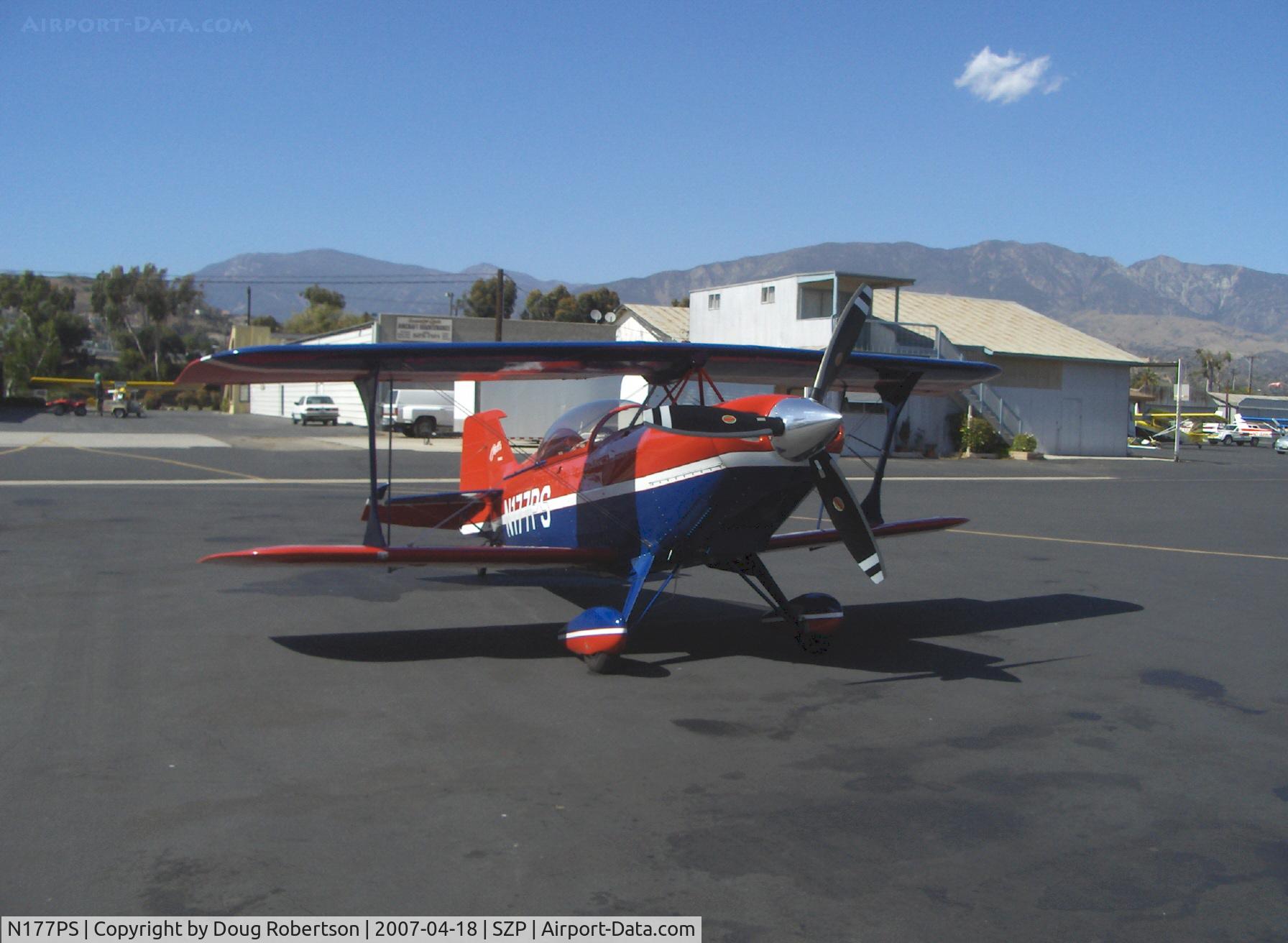 N177PS, 2000 Aviat Pitts S-2C Special C/N 6038, 2000 Aviat PITTS S-2C, Lycoming AEIO-540