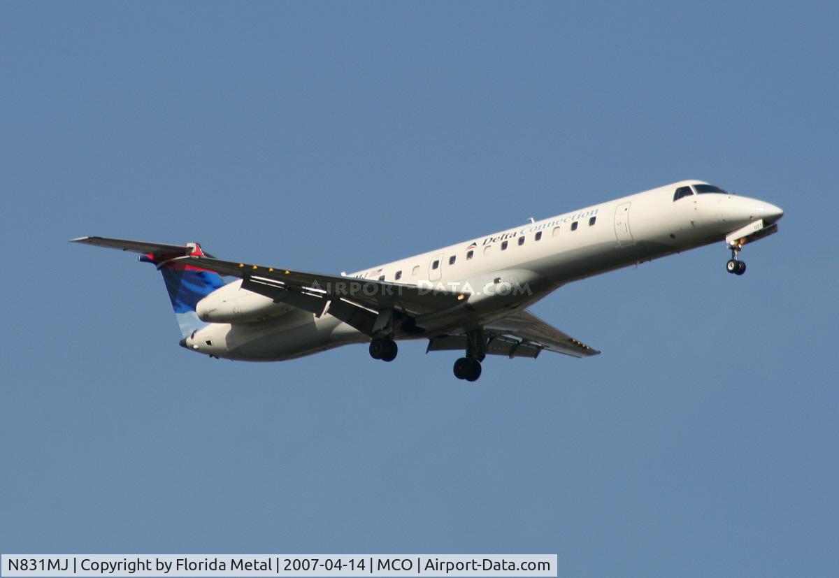 N831MJ, 2000 Embraer EMB-145LR C/N 145273, Delta Conn