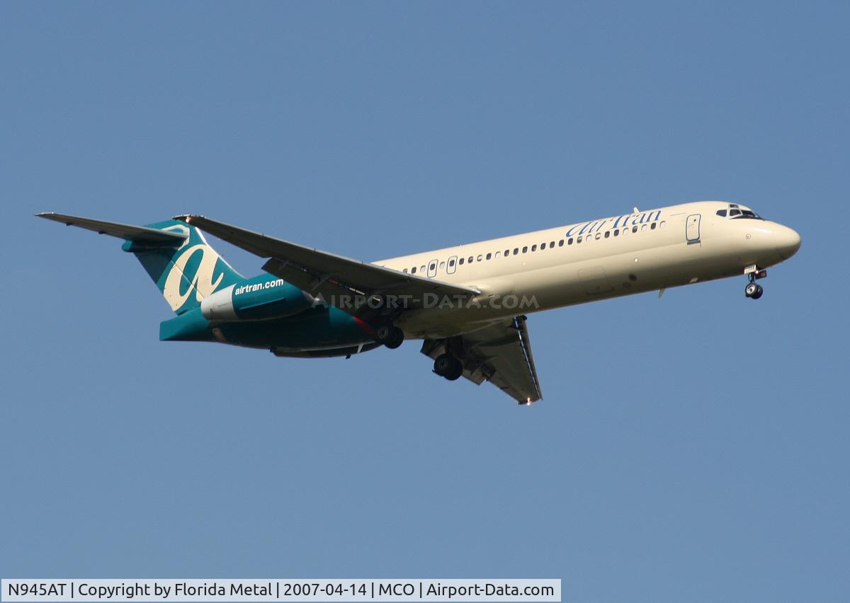 N945AT, 1999 Boeing 717-200 C/N 55008, Air Tran