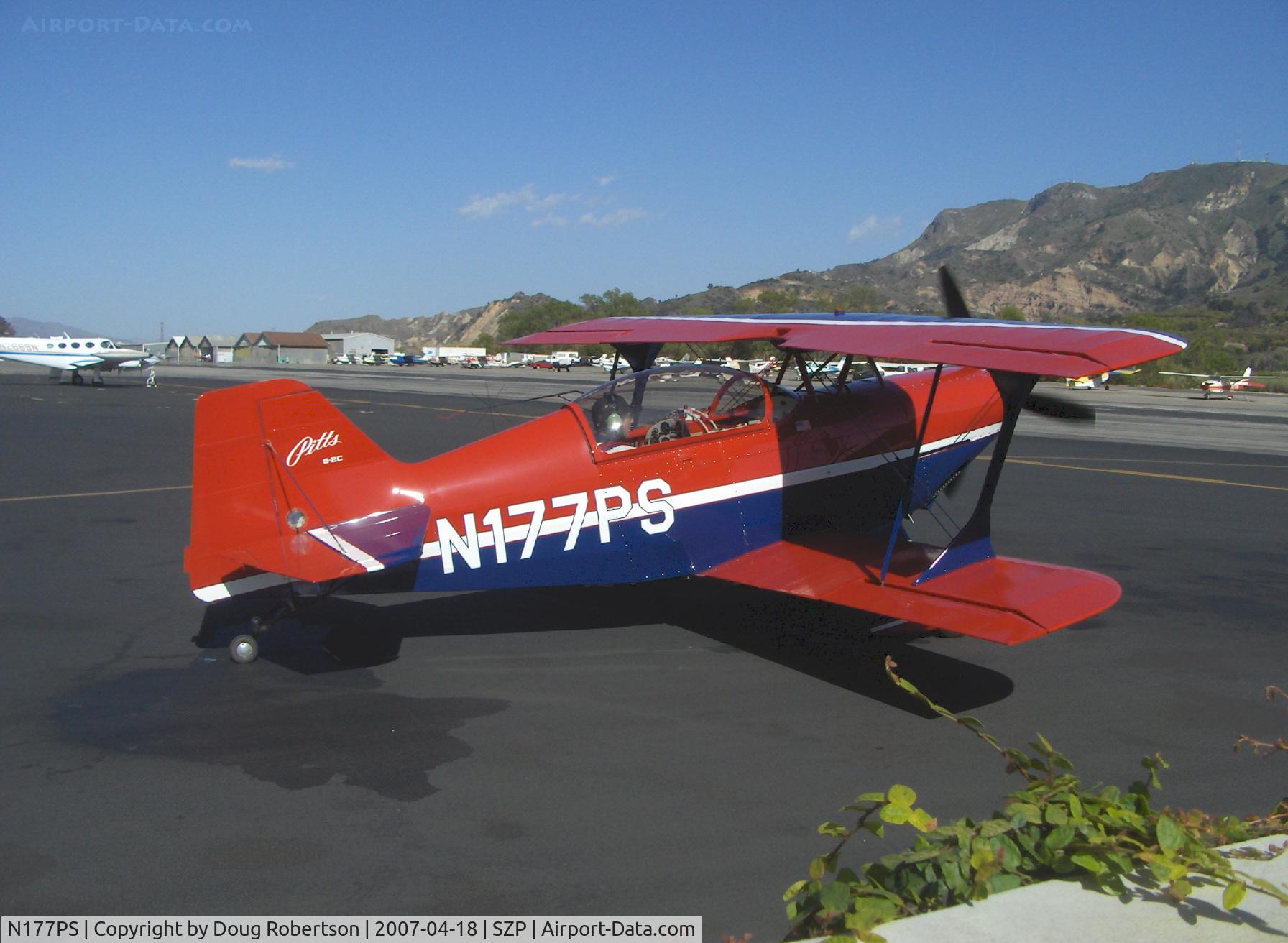 N177PS, 2000 Aviat Pitts S-2C Special C/N 6038, 2000 Aviat PITTS S-2C, Lycoming AEIO-540, engine start