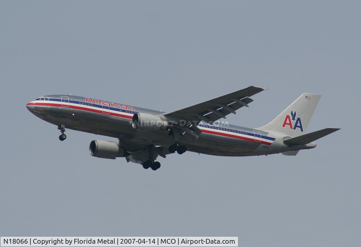 N18066, 1989 Airbus A300B4-605R C/N 509, American