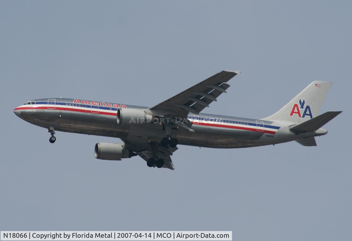N18066, 1989 Airbus A300B4-605R C/N 509, American