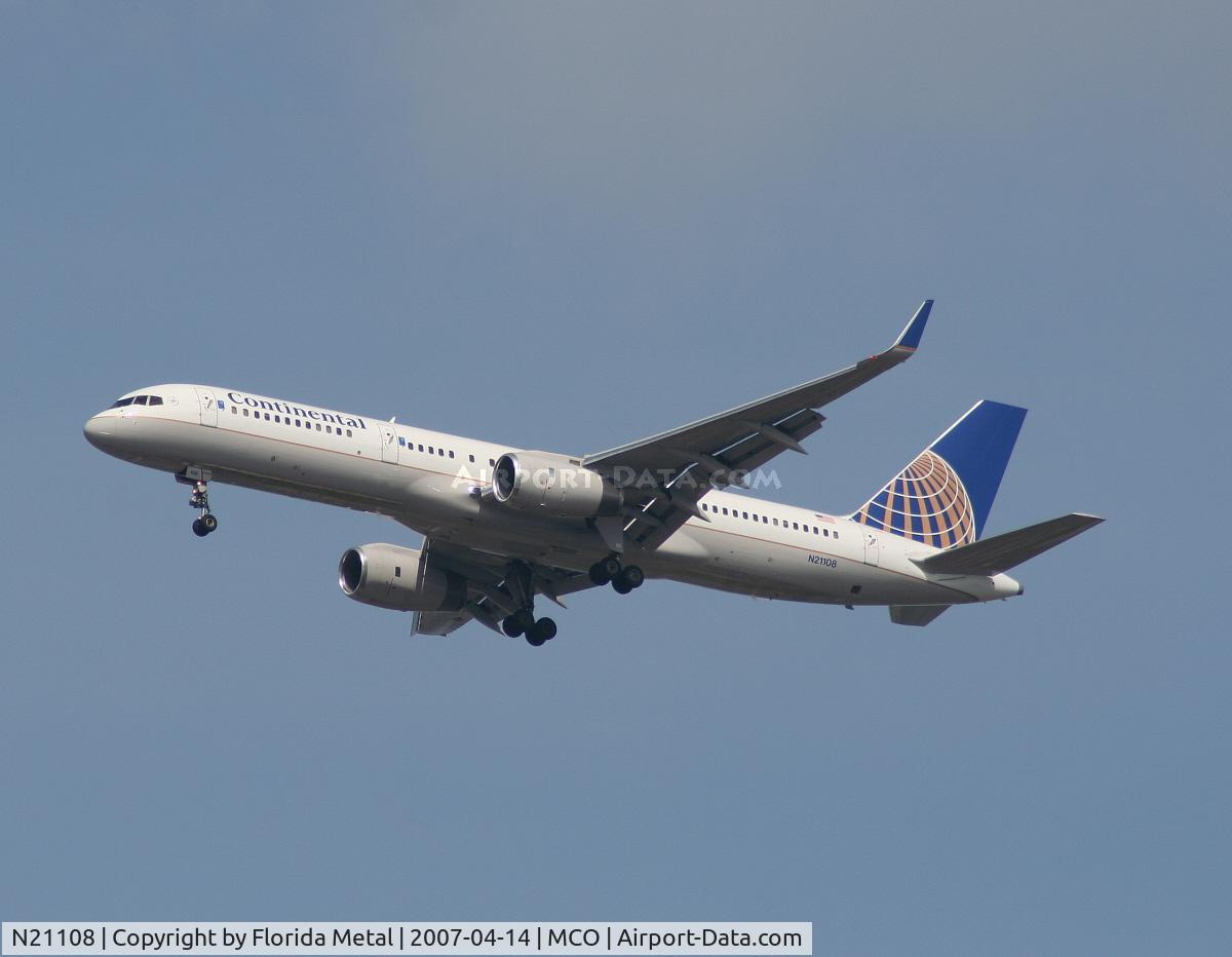 N21108, 1994 Boeing 757-224 C/N 27298, Continental