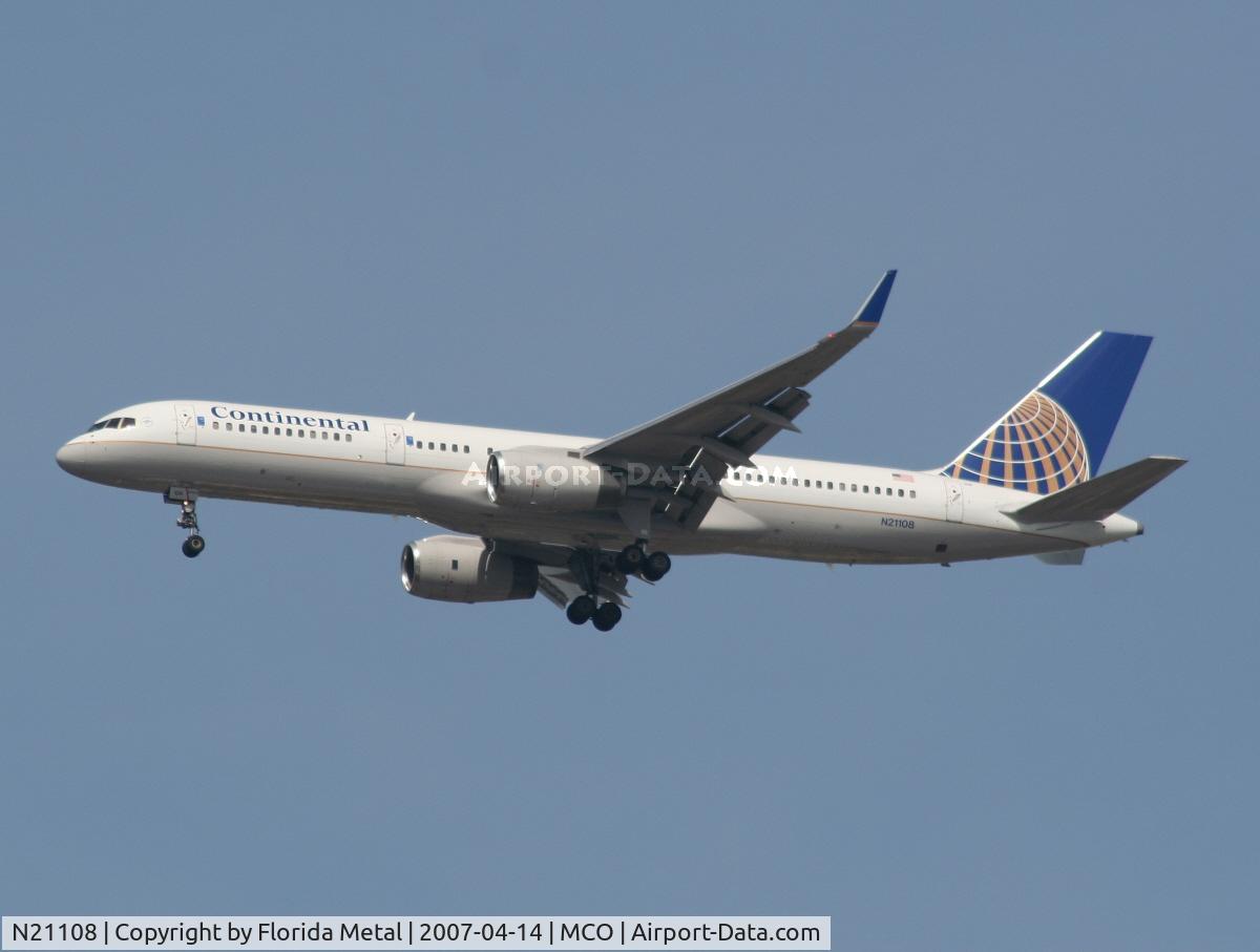 N21108, 1994 Boeing 757-224 C/N 27298, Continental