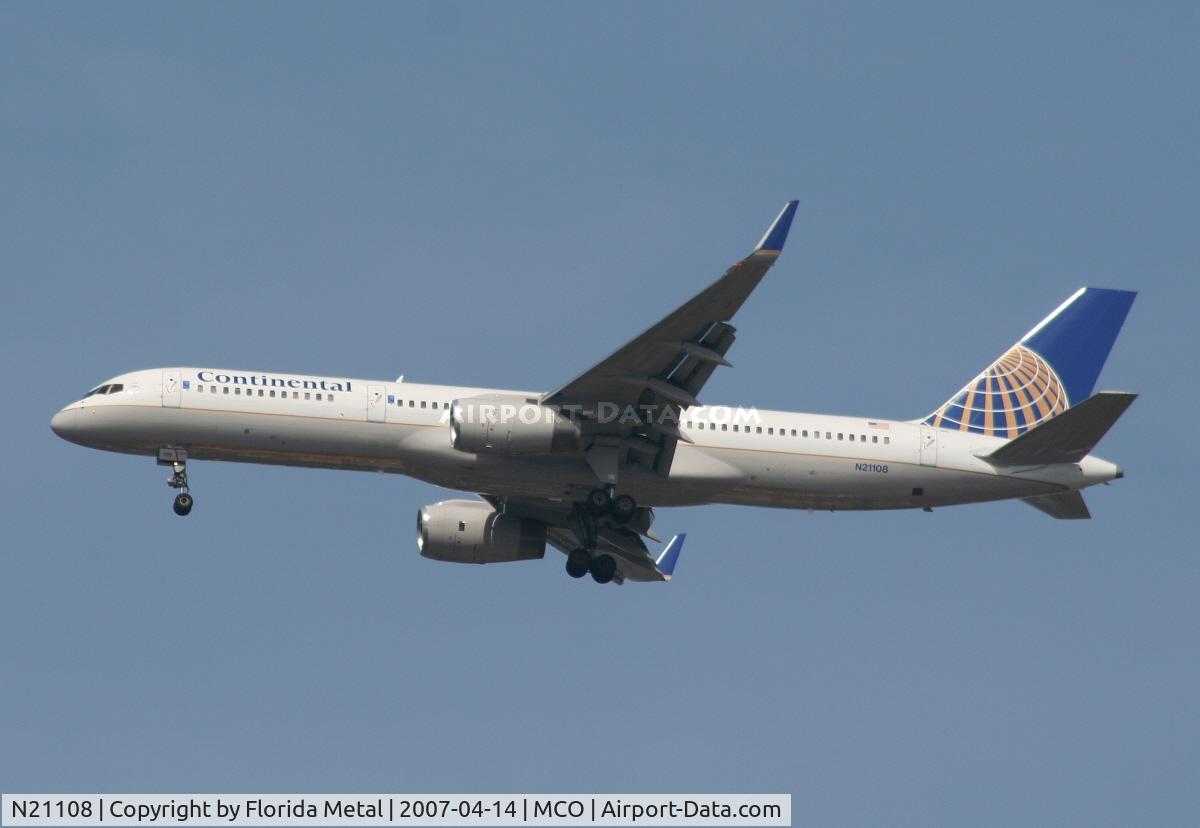 N21108, 1994 Boeing 757-224 C/N 27298, Continental