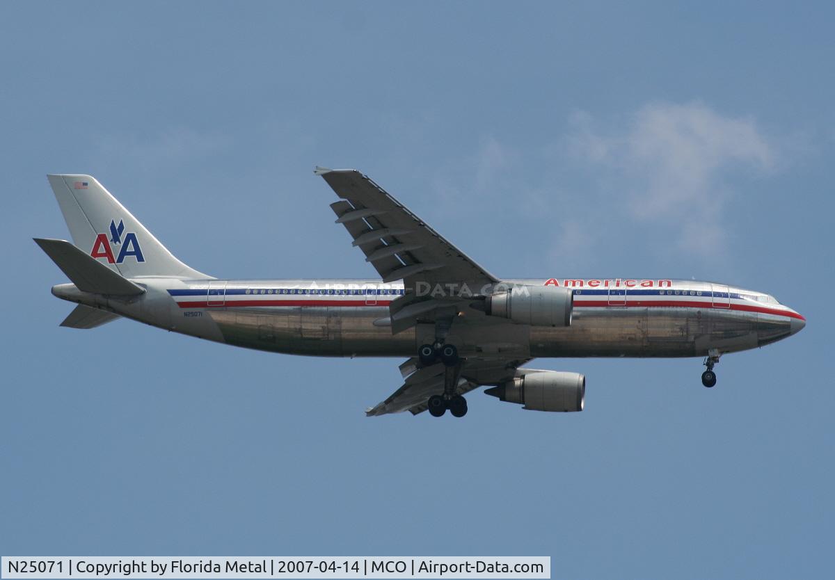 N25071, 1989 Airbus A300B4-605R C/N 514, American