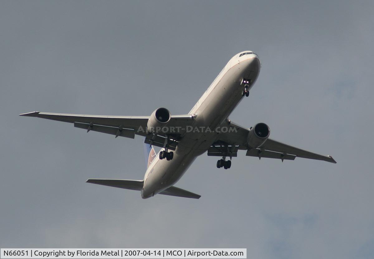 N66051, 2000 Boeing 767-424/ER C/N 29446, Continental