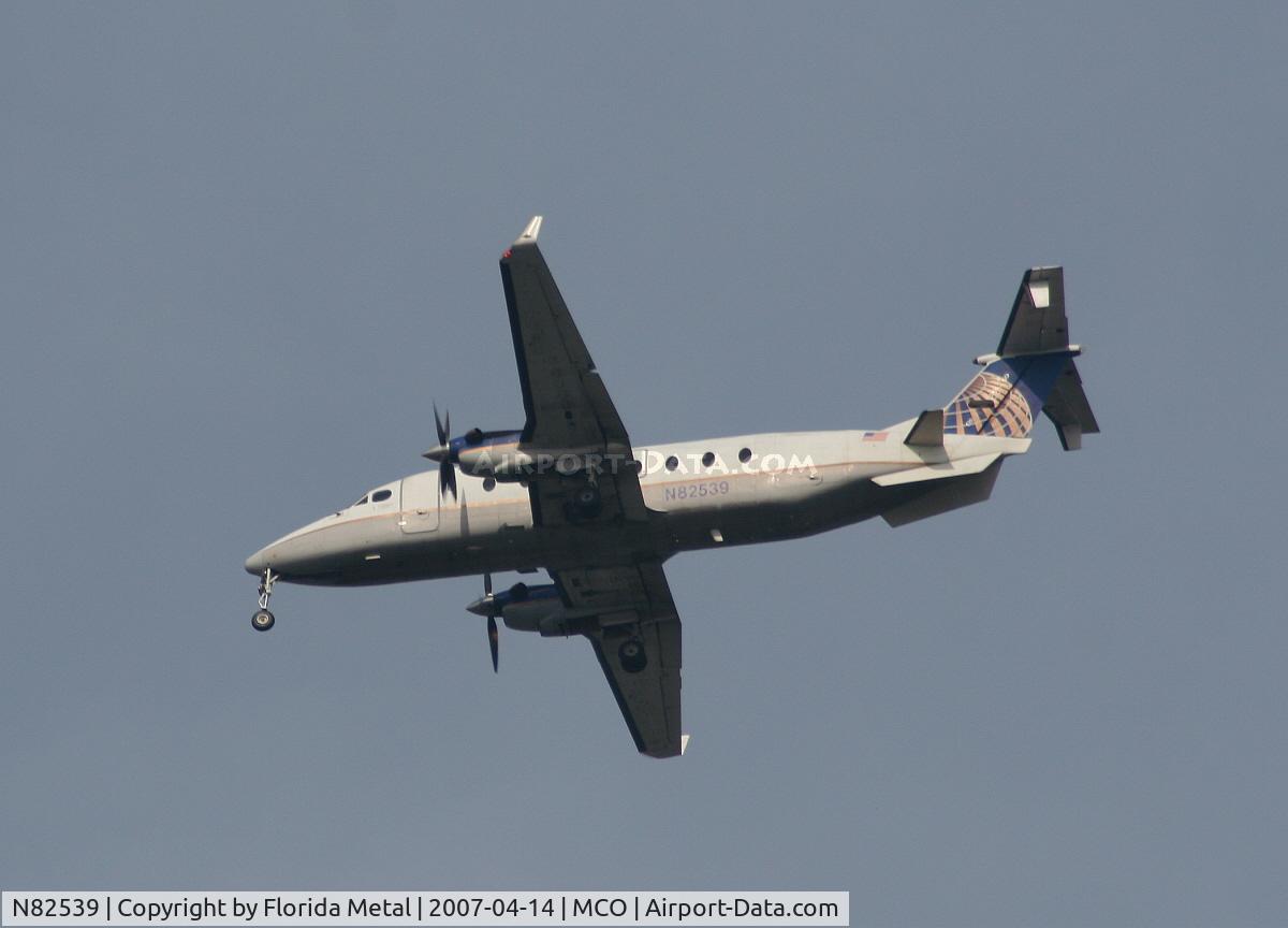 N82539, 1995 Beech 1900D C/N UE-168, Continental Connection