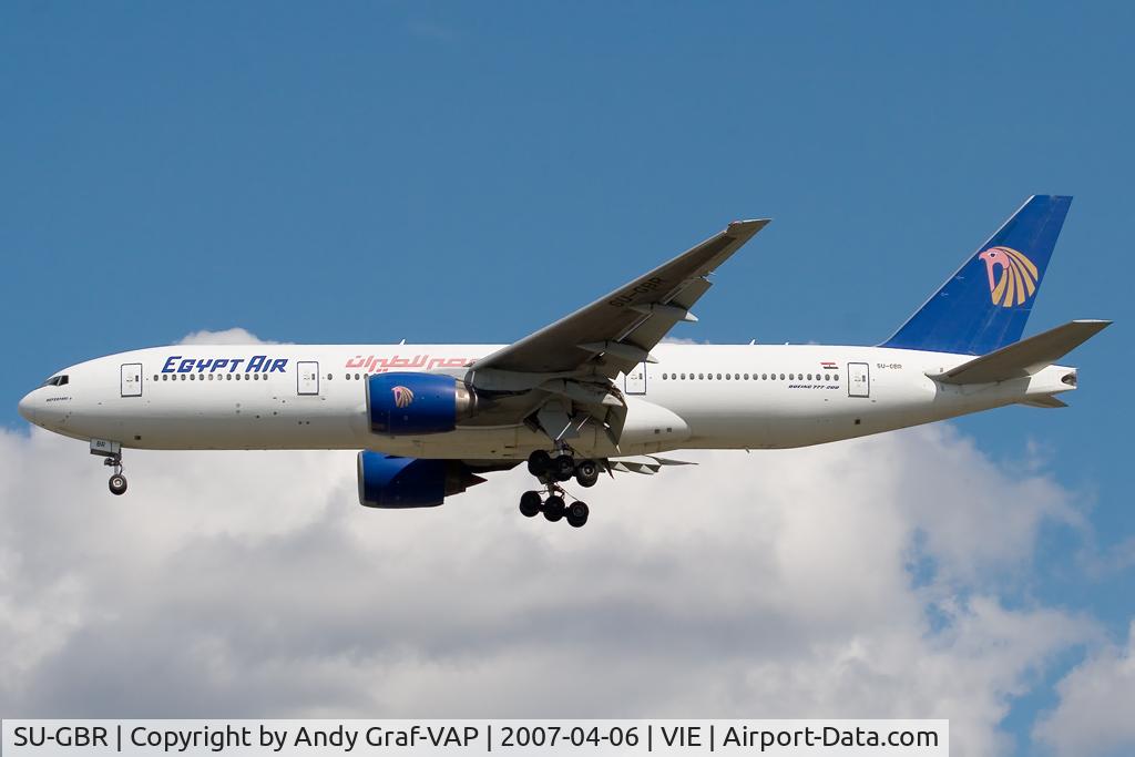 SU-GBR, 1997 Boeing 777-266/ER C/N 28424, Egypt Air 777-200