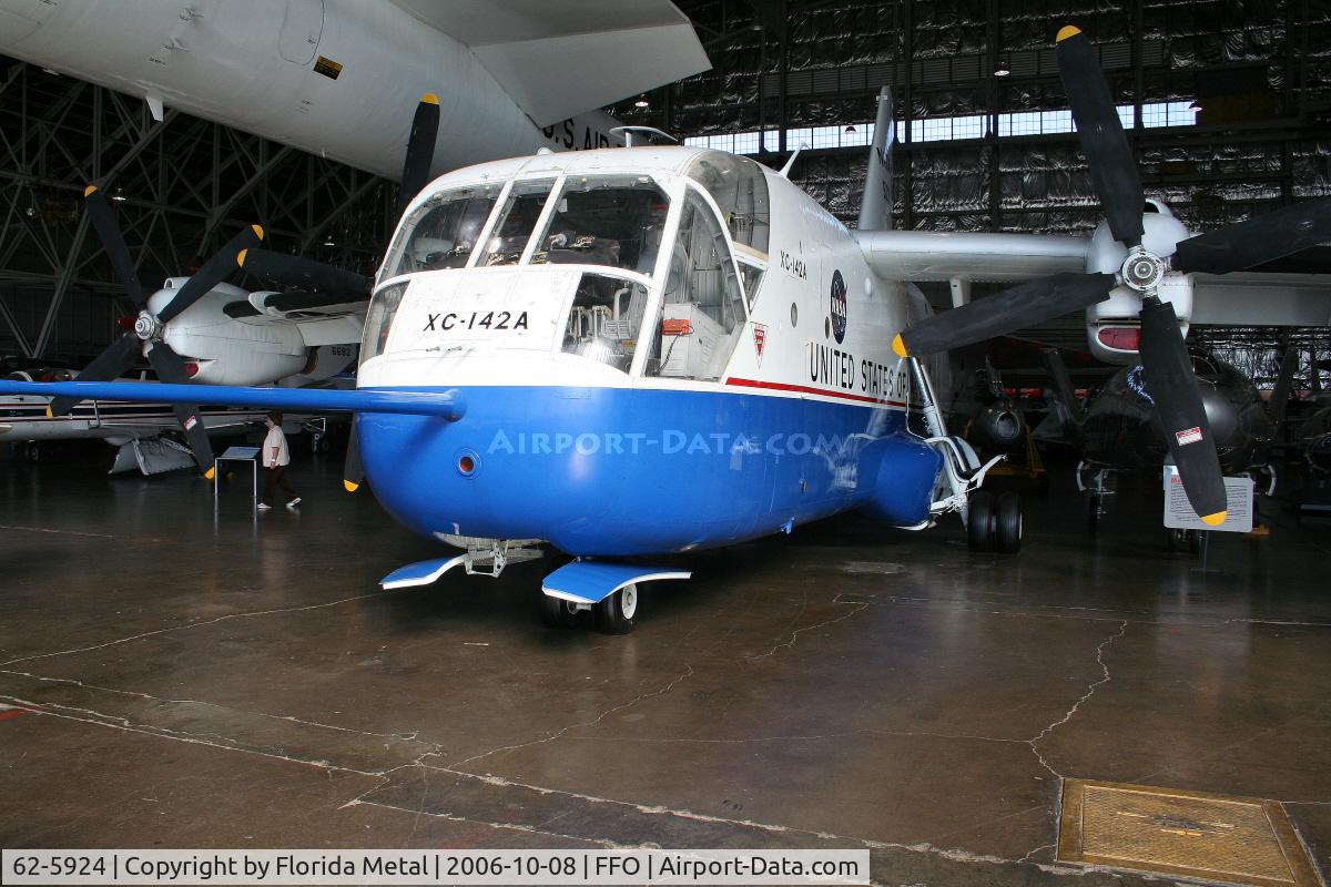 62-5924, 1964 LTV/Hiller/Ryan XC-142A C/N 4, YC-124
