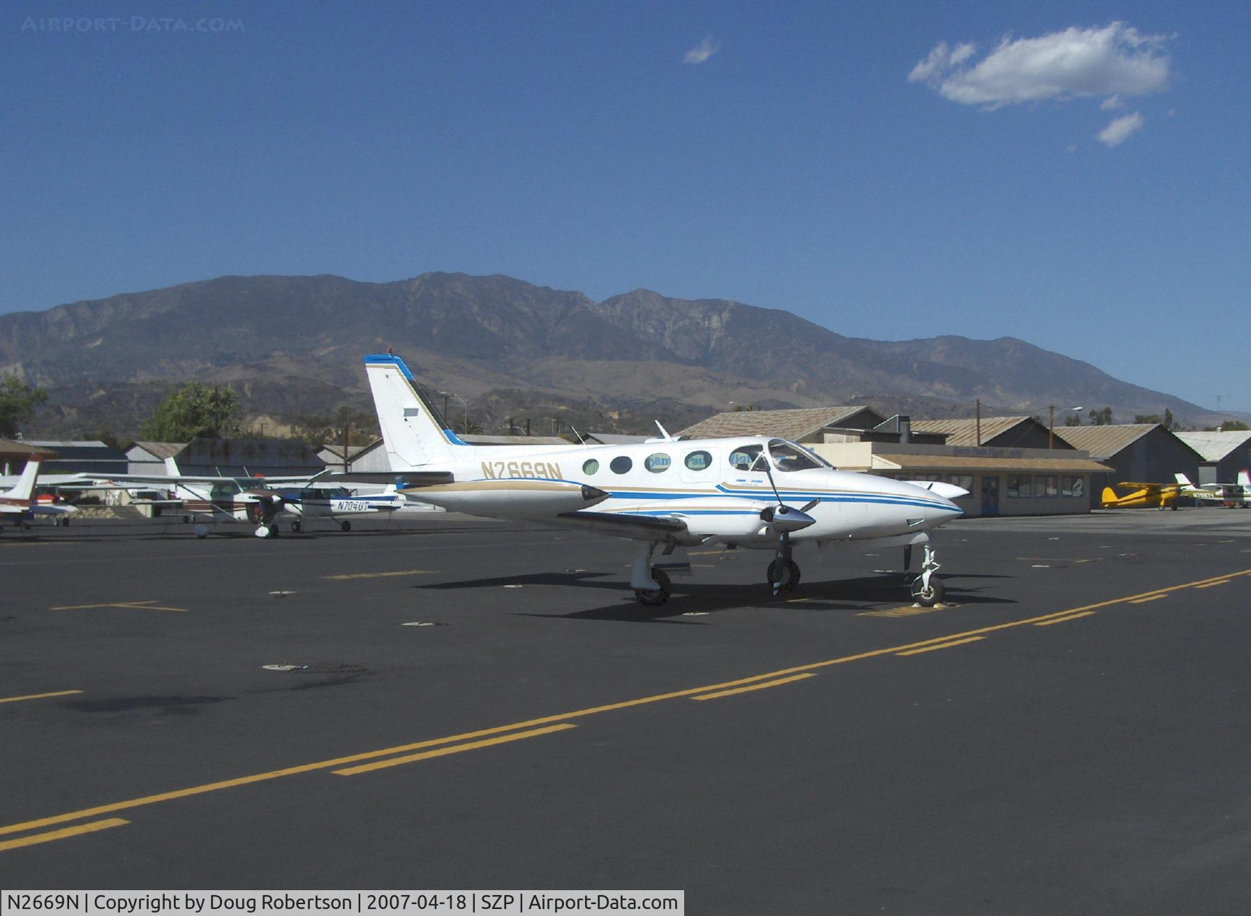 N2669N, 1979 Cessna 340A C/N 340A0735, 1979 Cessna 340A, two Continental TSIO-520-NB 310 Hp each, pressurized