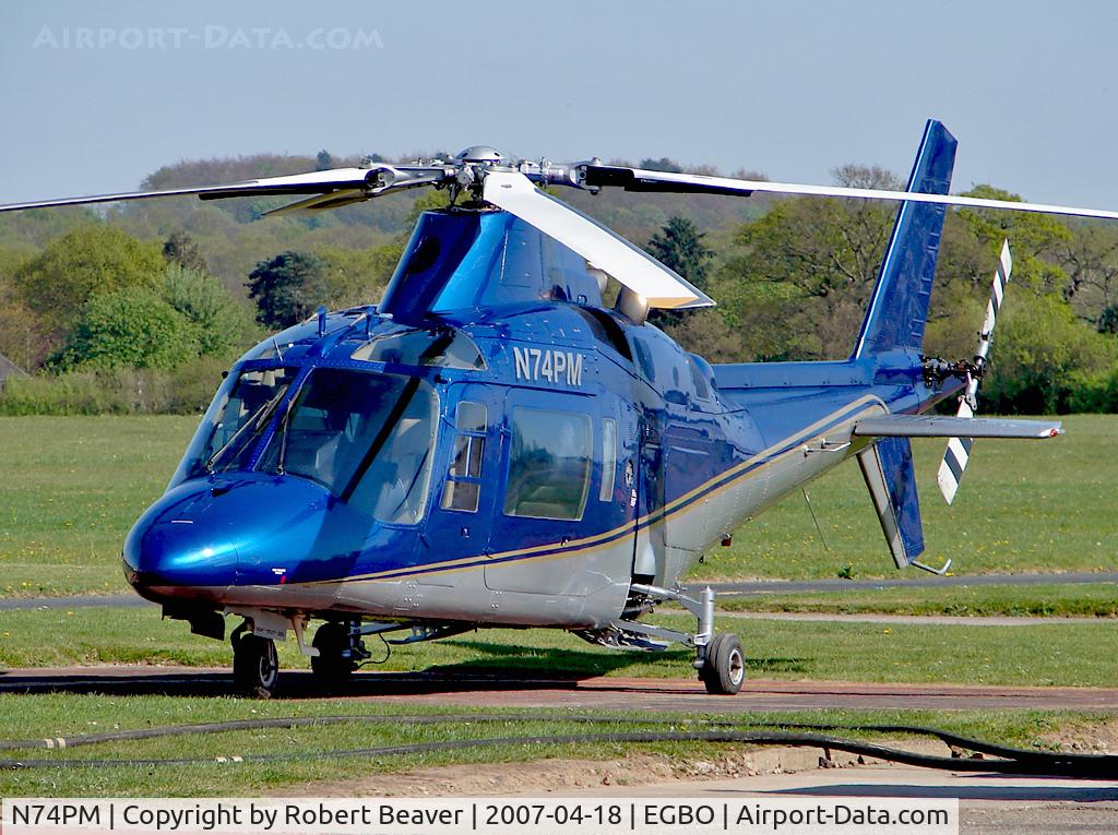 N74PM, 1992 Agusta A-109C C/N 7636, Agusta A109C