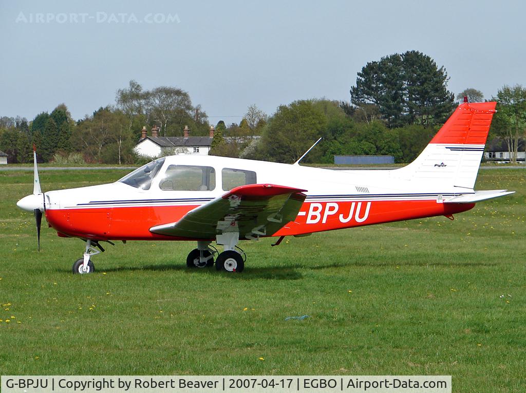 G-BPJU, 1988 Piper PA-28-161 Cadet C/N 2841032, Piper PA-28-161 Cadet
